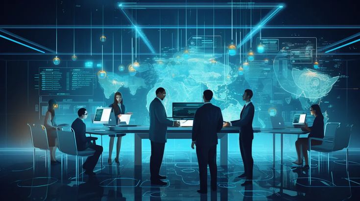 تصویر مربوط به مدیریت سازمان ها با هوش مصنوعی