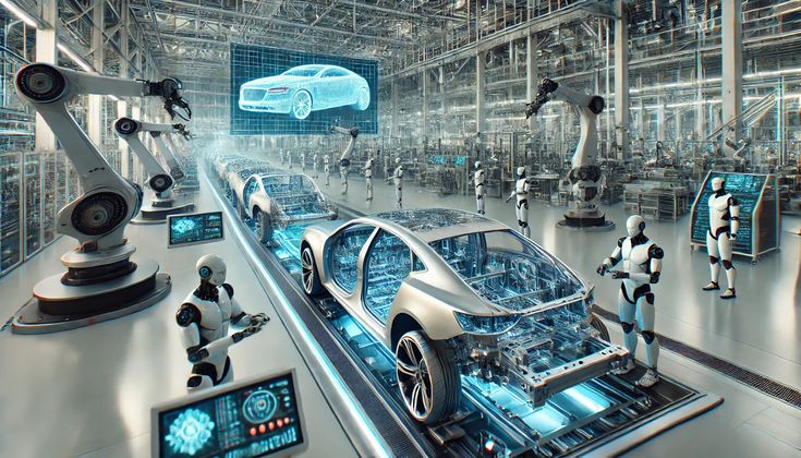 تصویرمربوط به هوش مصنوعی در کنترل کیفیت محصولات صنعتی